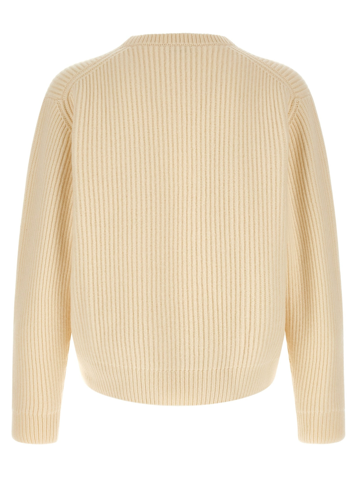Jil Sander Fishermans Rib Sweater White, view 2