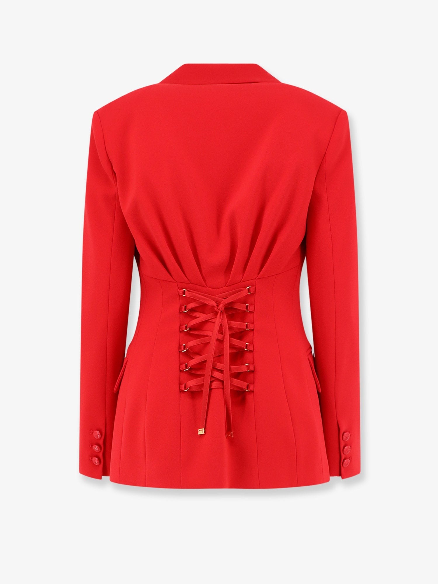 Elisabetta Franchi Women's Fitted Blazer Red