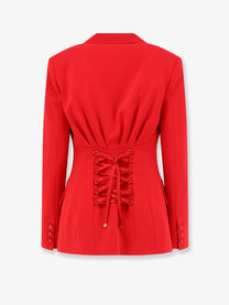 Elisabetta Franchi Women's Fitted Blazer Red