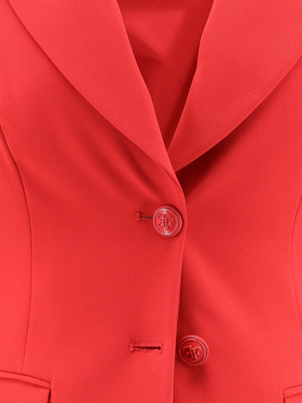 Elisabetta Franchi Women's Fitted Blazer Red