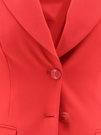Elisabetta Franchi Women's Fitted Blazer Red