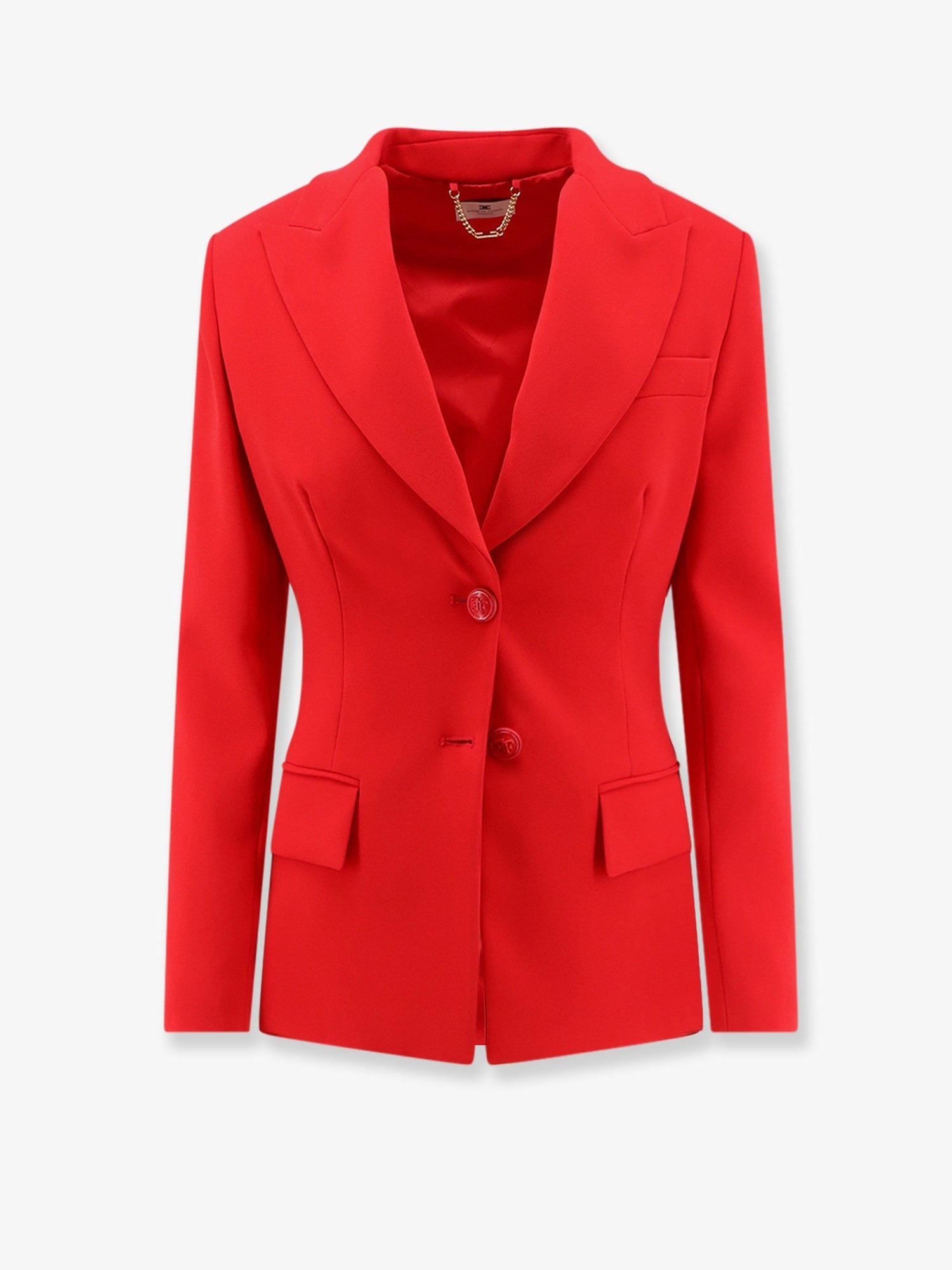 Elisabetta Franchi Women's Fitted Blazer Red