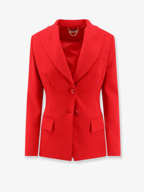 Elisabetta Franchi Women's Fitted Blazer Red