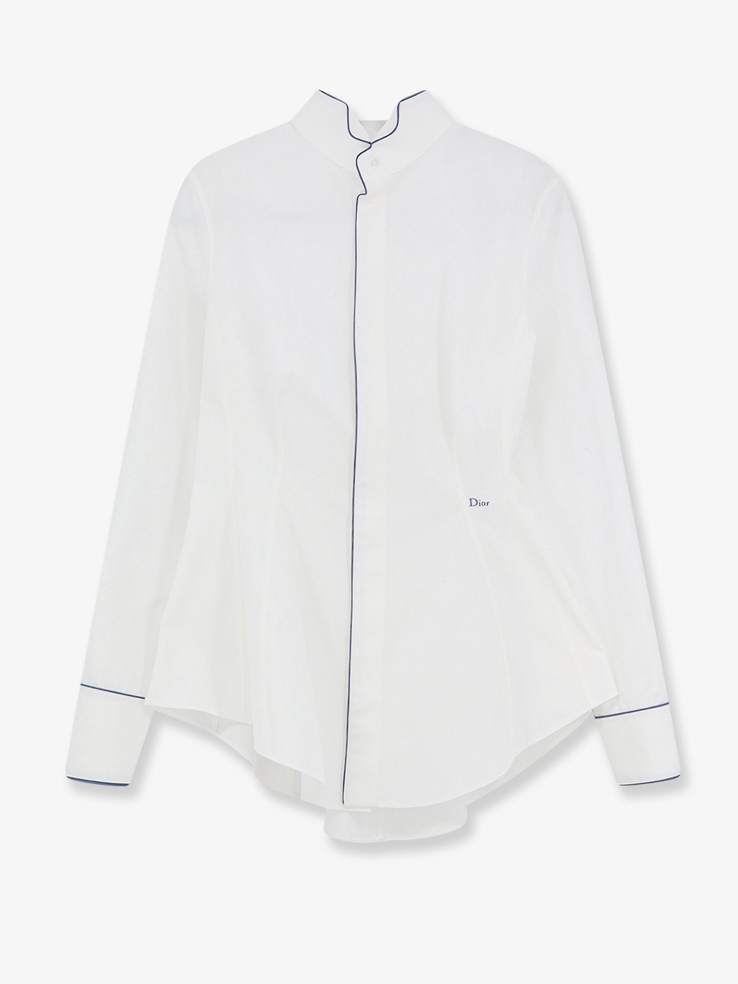 Dior Women's Fitted Cotton Shirt White
