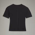 Adidas Y3 Women's Fitted SS Tee Black Black