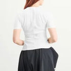Adidas Y3 Women's Fitted SS Tee Cwhite White