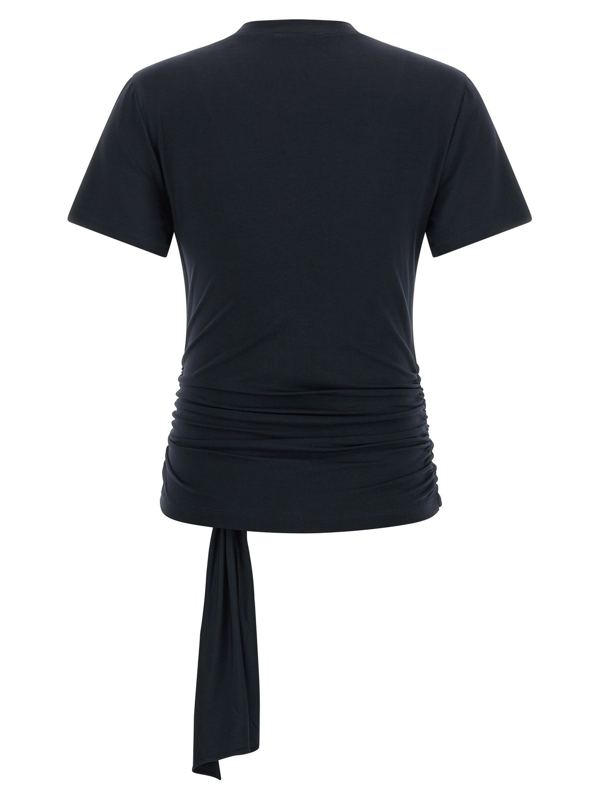 7 For All Mankind Fitted Twist Shirt Blue