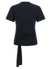 7 For All Mankind Fitted Twist Shirt Blue