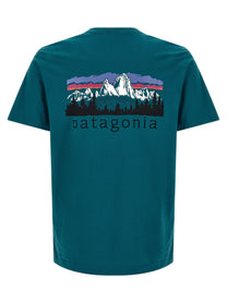 Patagonia Fitz Roy Foothills Print Shirt Green