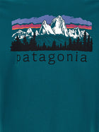 Patagonia Fitz Roy Foothills Print Shirt Green, view 4