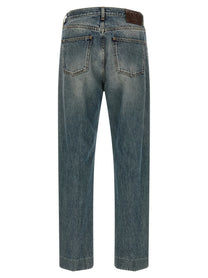 Valentino Five Pocket Jeans Blue