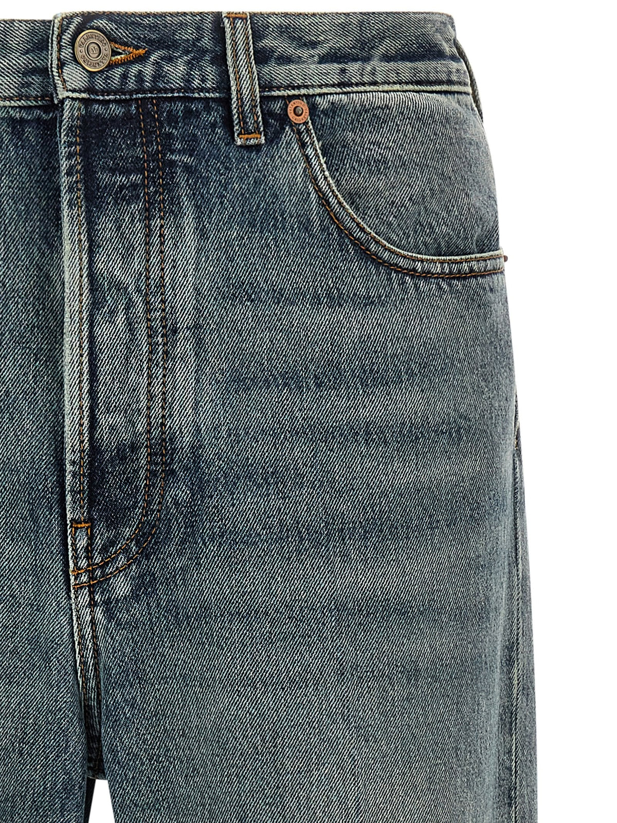 Valentino Five Pocket Jeans Blue