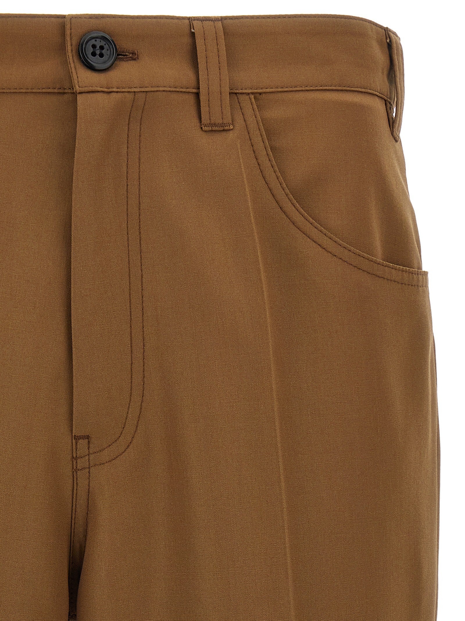 Marni Five Pocket Pants Brown