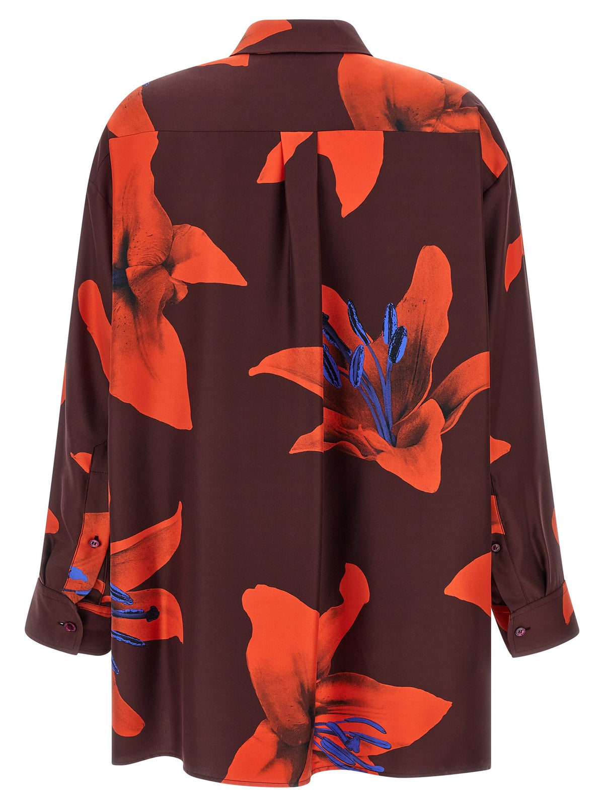 Alexander McQueen Flame Lily Shirt Gold