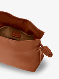 Loewe Women's Flamenco Clutch in Nappa Leather SQUIRREL