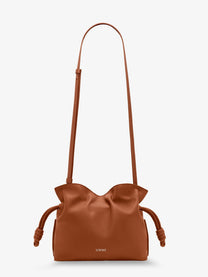 Loewe Women's Flamenco Clutch in Nappa Leather SQUIRREL