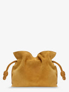 Loewe Women's Flamenco Suede Handbag Yellow, view 2