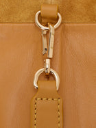 Loewe Women's Flamenco Suede Handbag Yellow, view 4