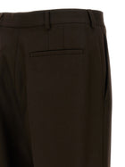 Saint Laurent Flannel Bermuda Shorts Brown, view 4