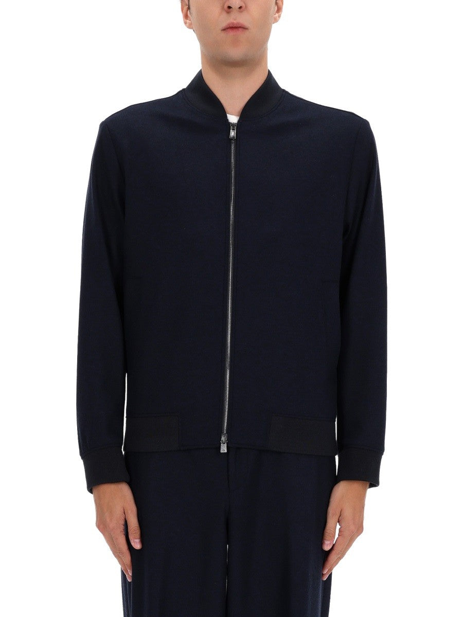 Boss Men's Flannel Jacket Blue