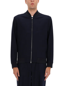 Boss Men's Flannel Jacket Blue