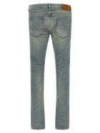 AMIRI Flannel MX1 Jeans Blue