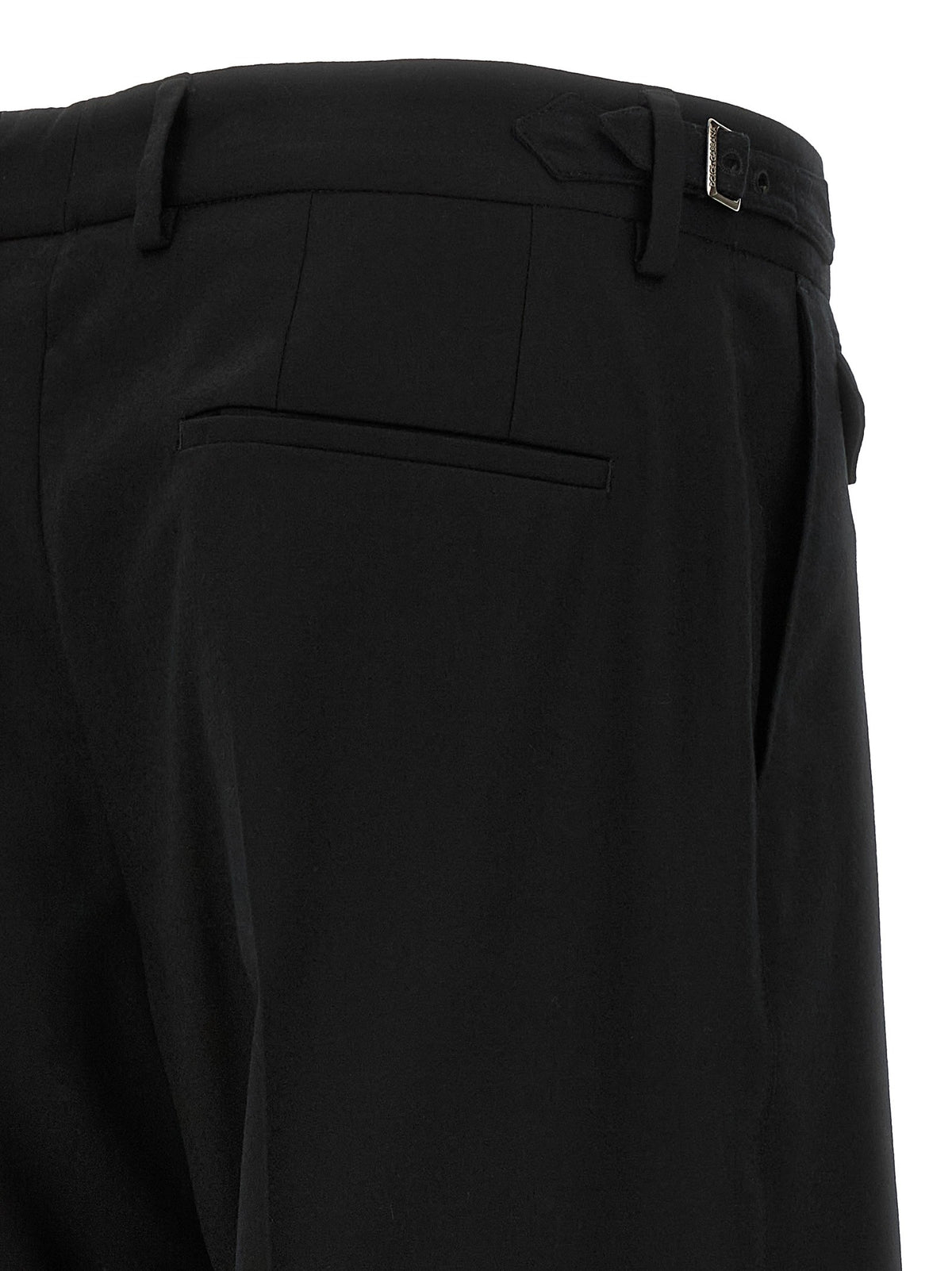 Dolce&amp;Gabbana Flannel Pants Black