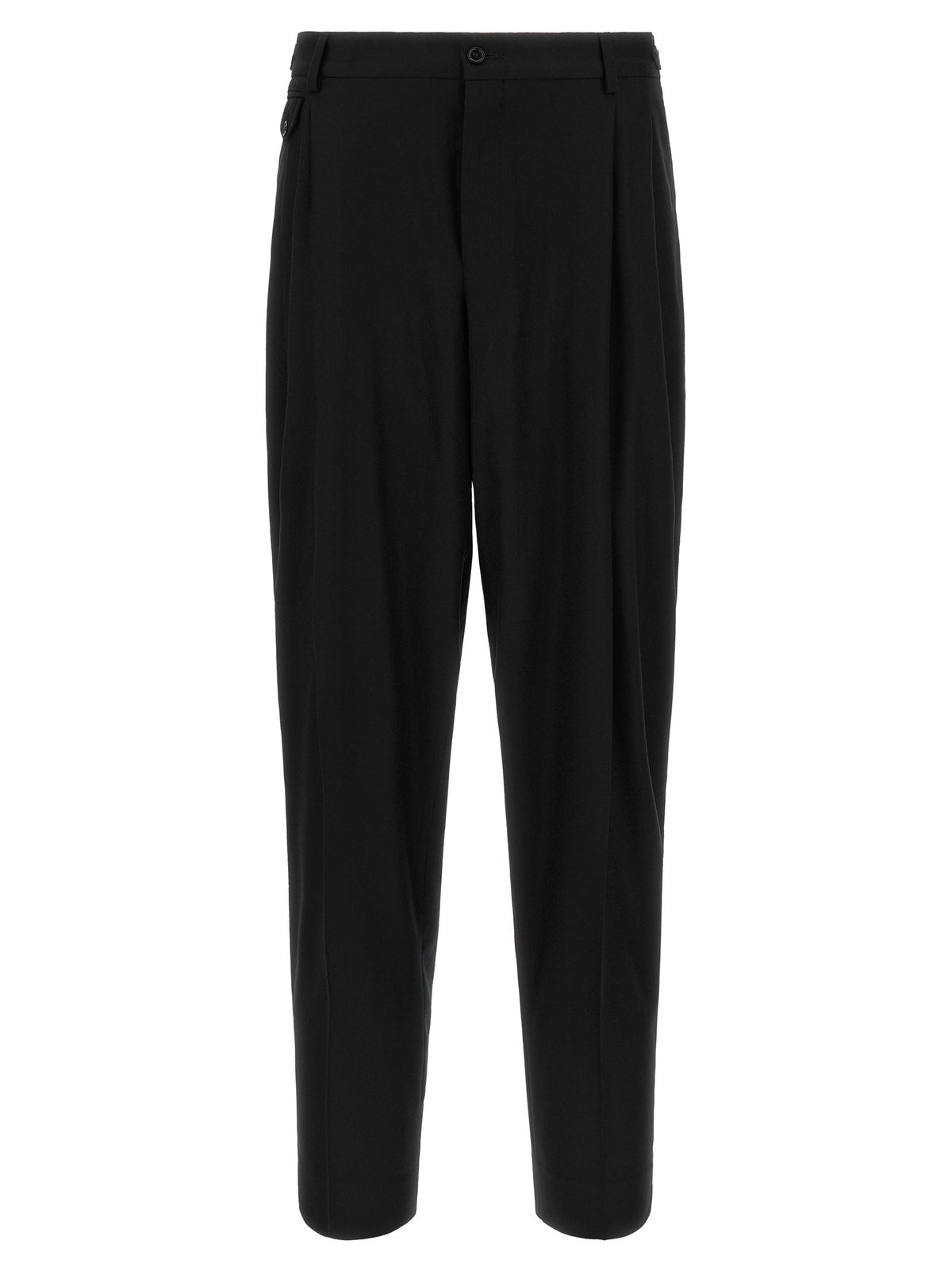 Dolce&amp;Gabbana Flannel Pants Black