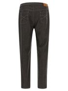 Brunello Cucinelli Flannel Pants Grey, view 2