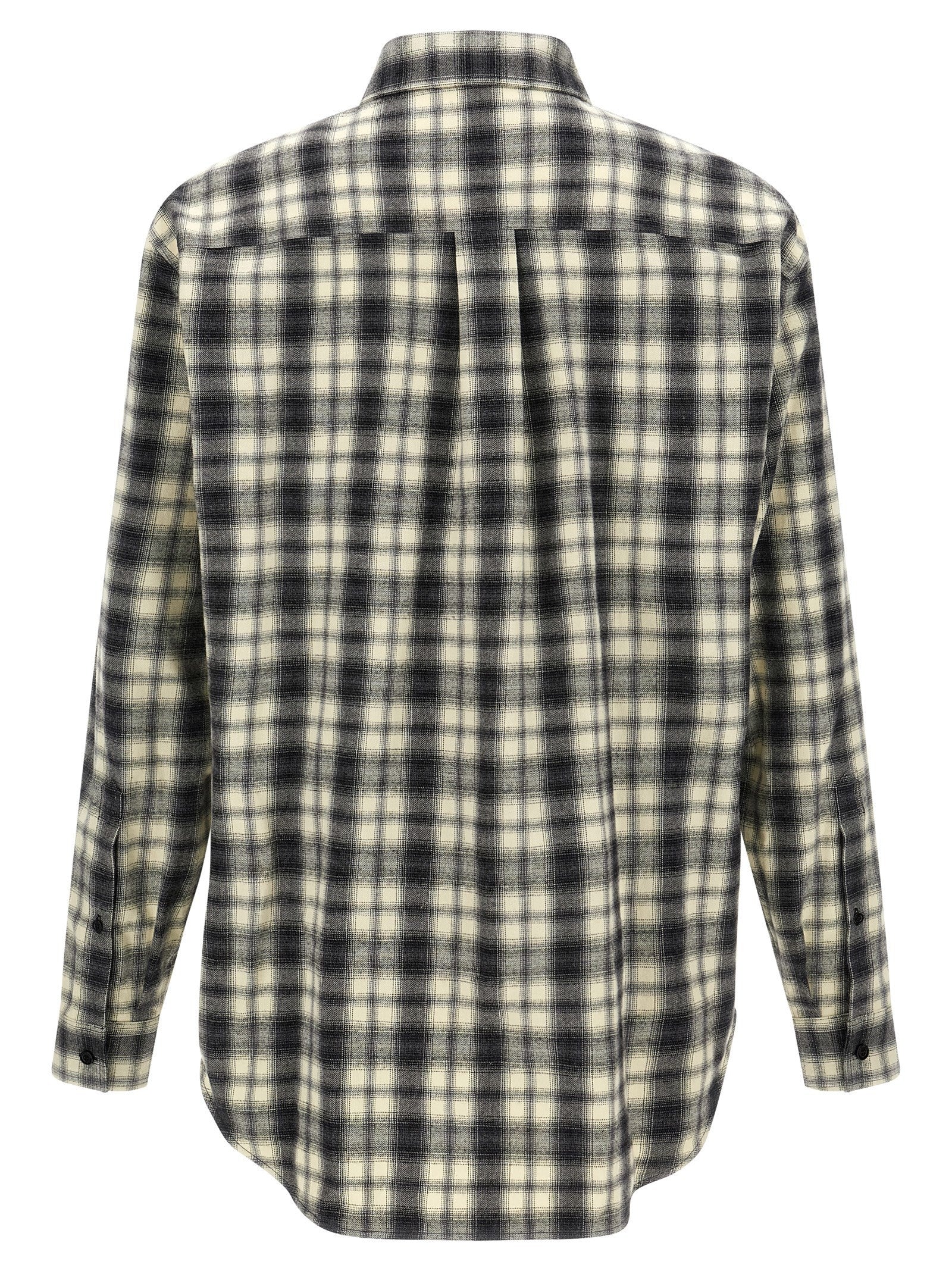 Balenciaga Flannel Shirt White