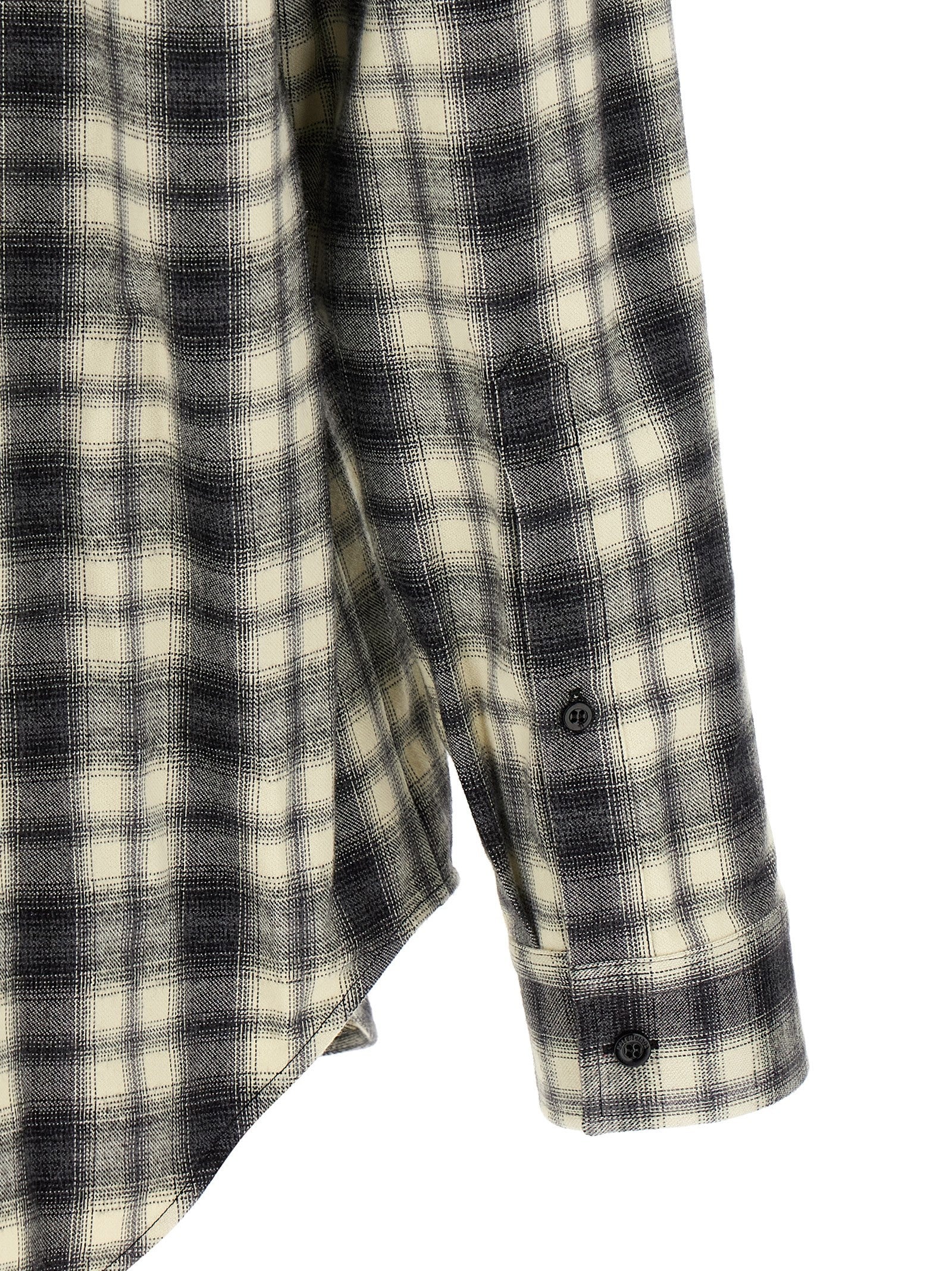 Balenciaga Flannel Shirt White