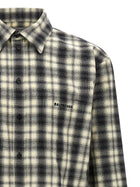 Balenciaga Flannel Shirt White, view 3