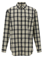Balenciaga Flannel Shirt White