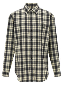 Balenciaga Flannel Shirt White
