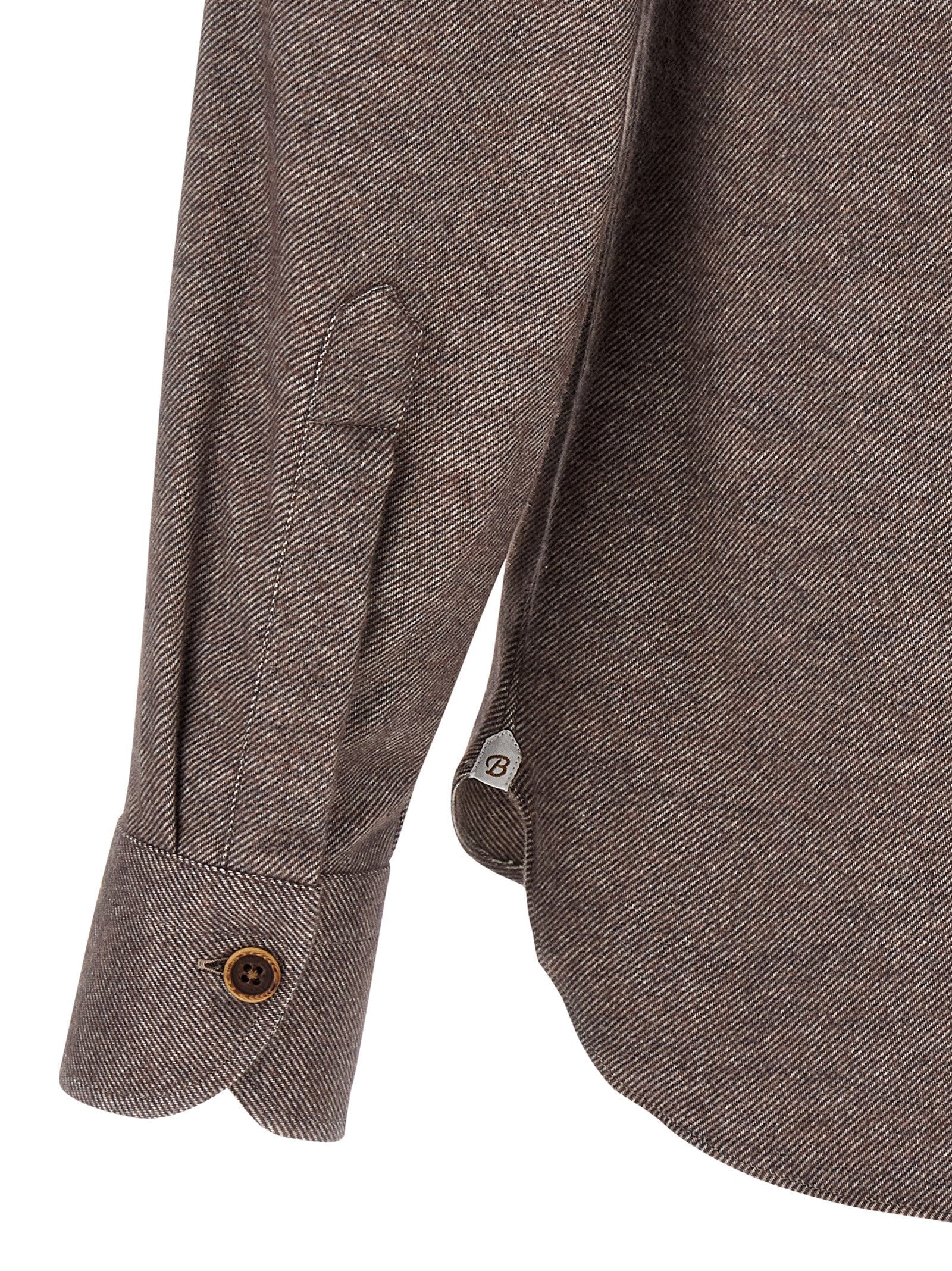 Borriello Flannel Shirt Brown