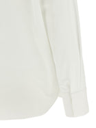 Saint Laurent Flap Collar Shirt White, view 4