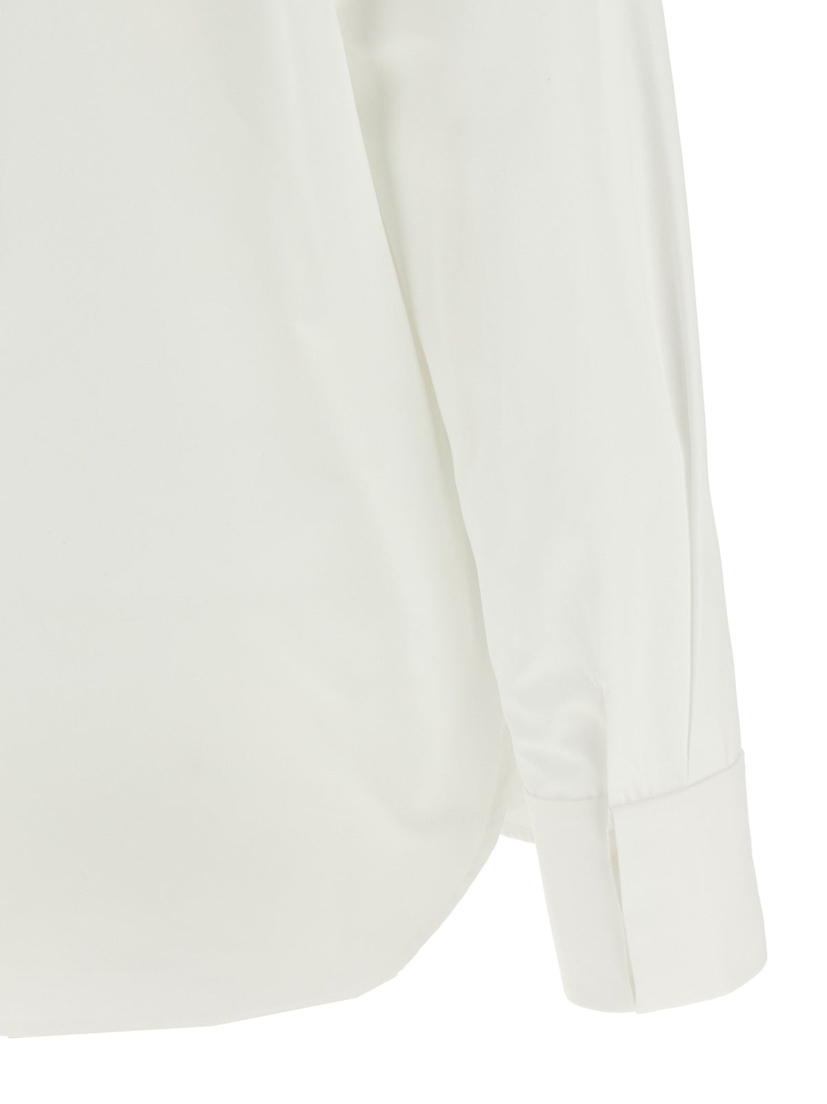Saint Laurent Flap Collar Shirt White, view 4