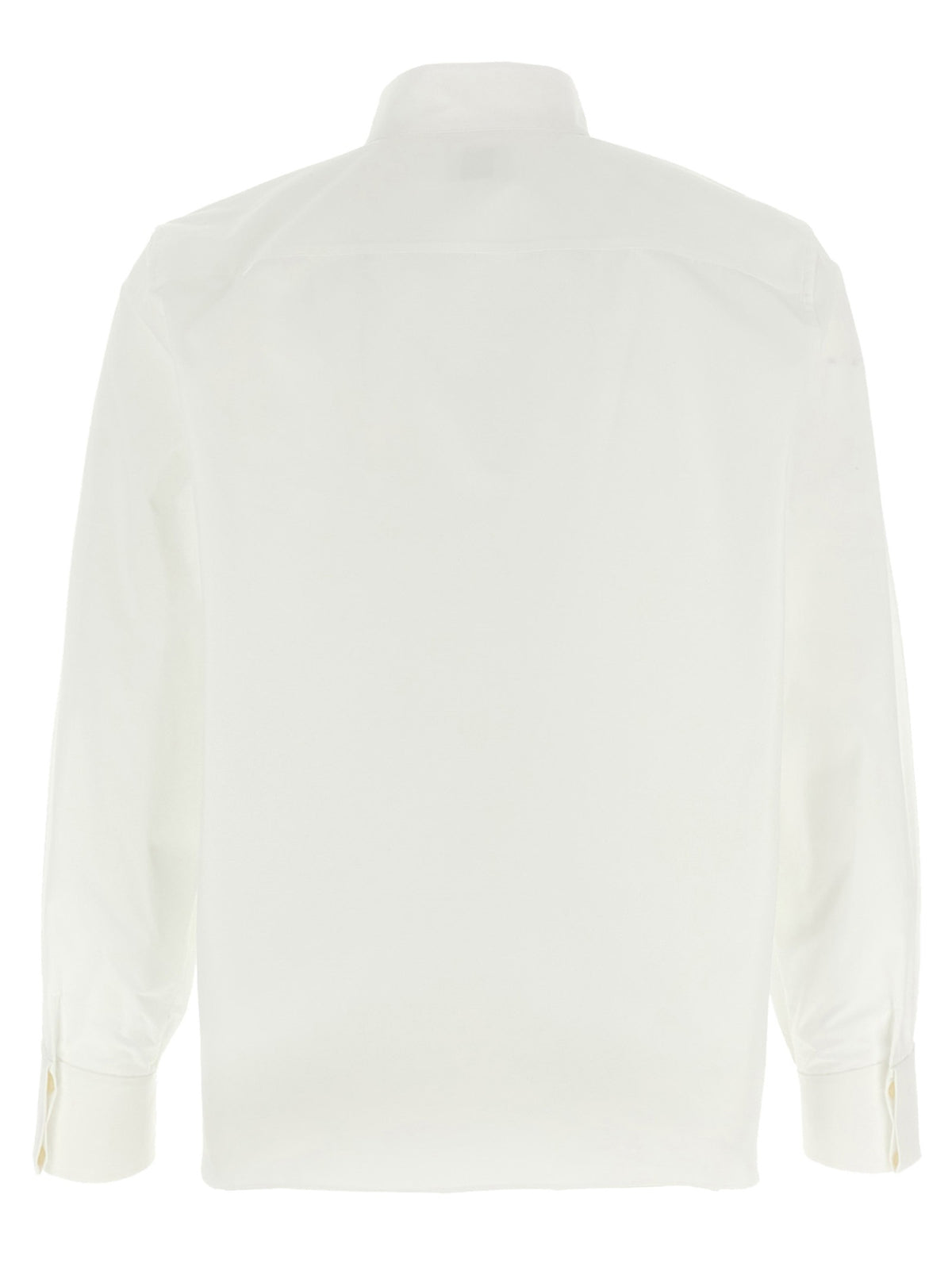 Saint Laurent Flap Collar Shirt White, view 2
