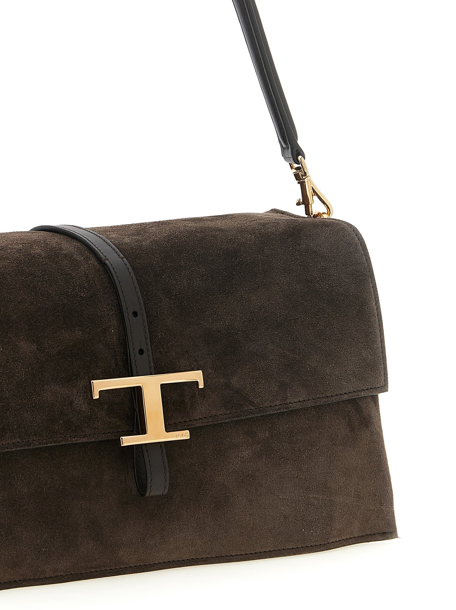 Tod's Flap Timeless Shoulder Bag Brown