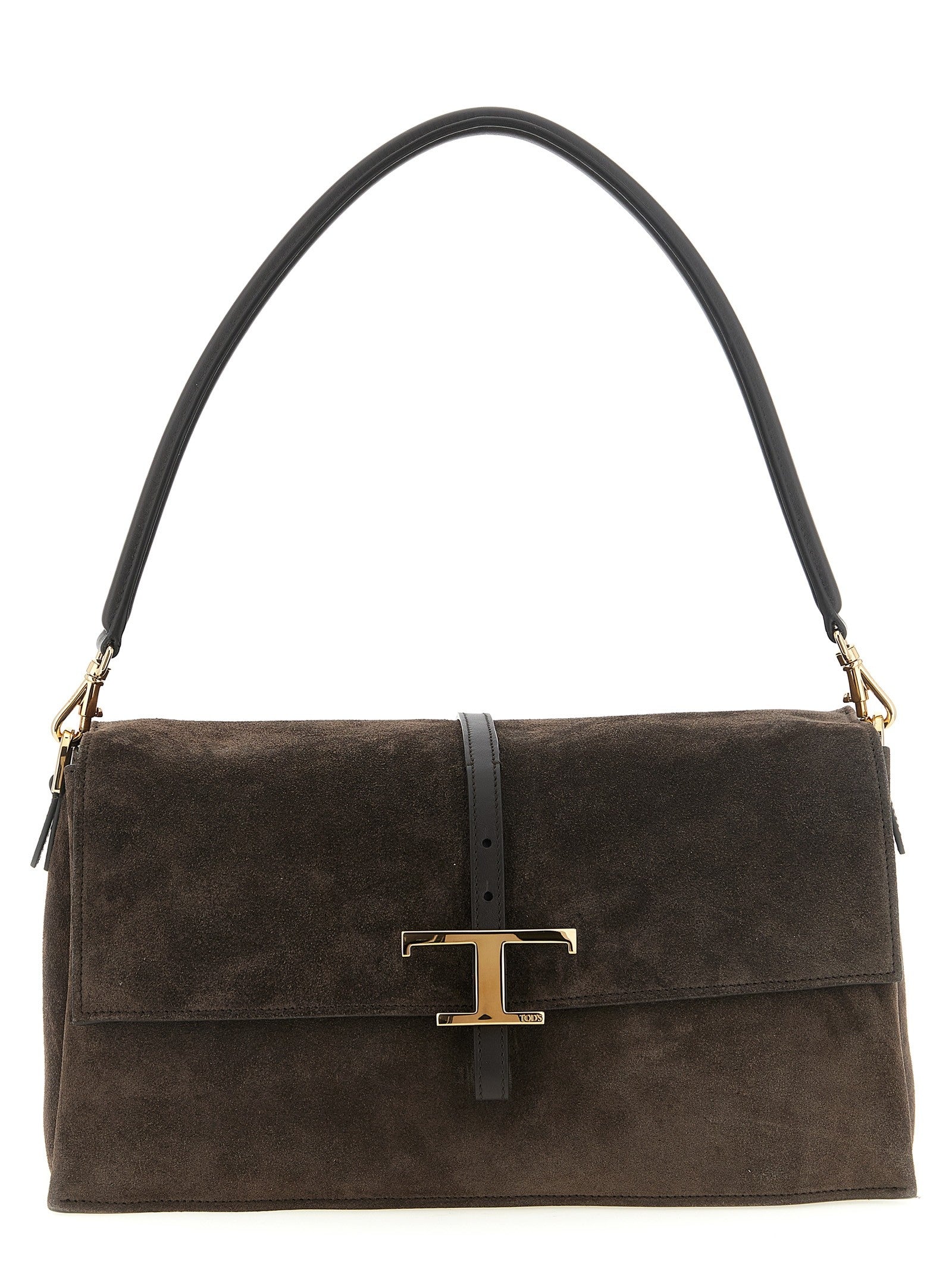 Tod's Flap Timeless Shoulder Bag Brown