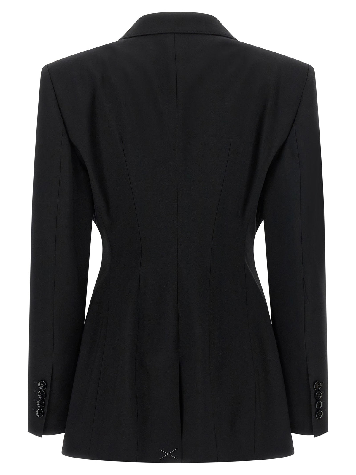 Dolce&amp;Gabbana Flared Blazer Black, view 2