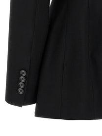 Dolce&amp;Gabbana Flared Blazer Black, view 4