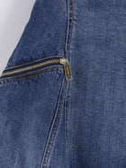 self-portrait Women's Flared Denim Mini Dress Blue