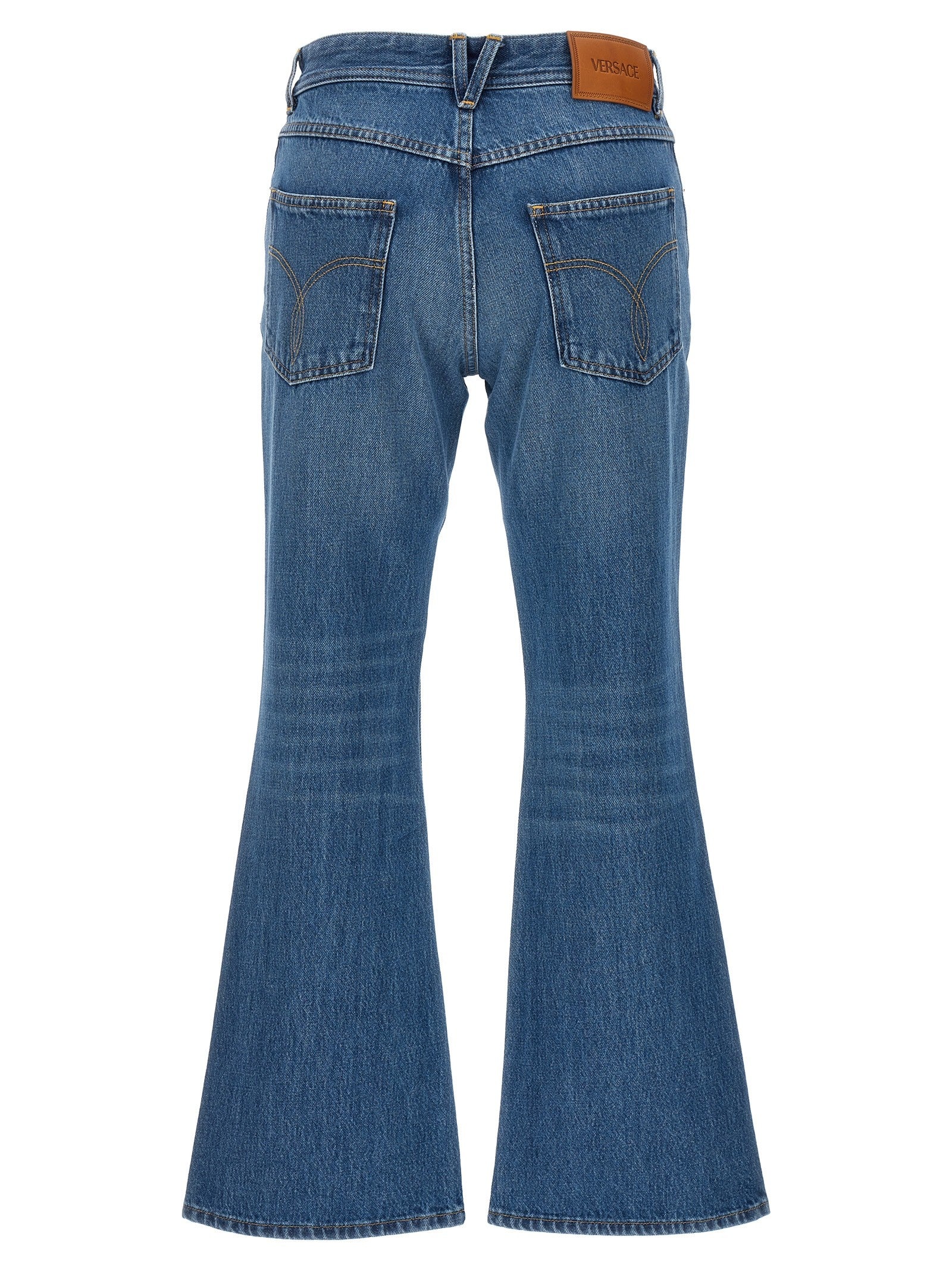 Versace Flared Jeans Blue