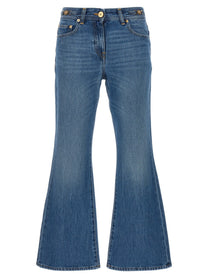 Versace Flared Jeans Blue