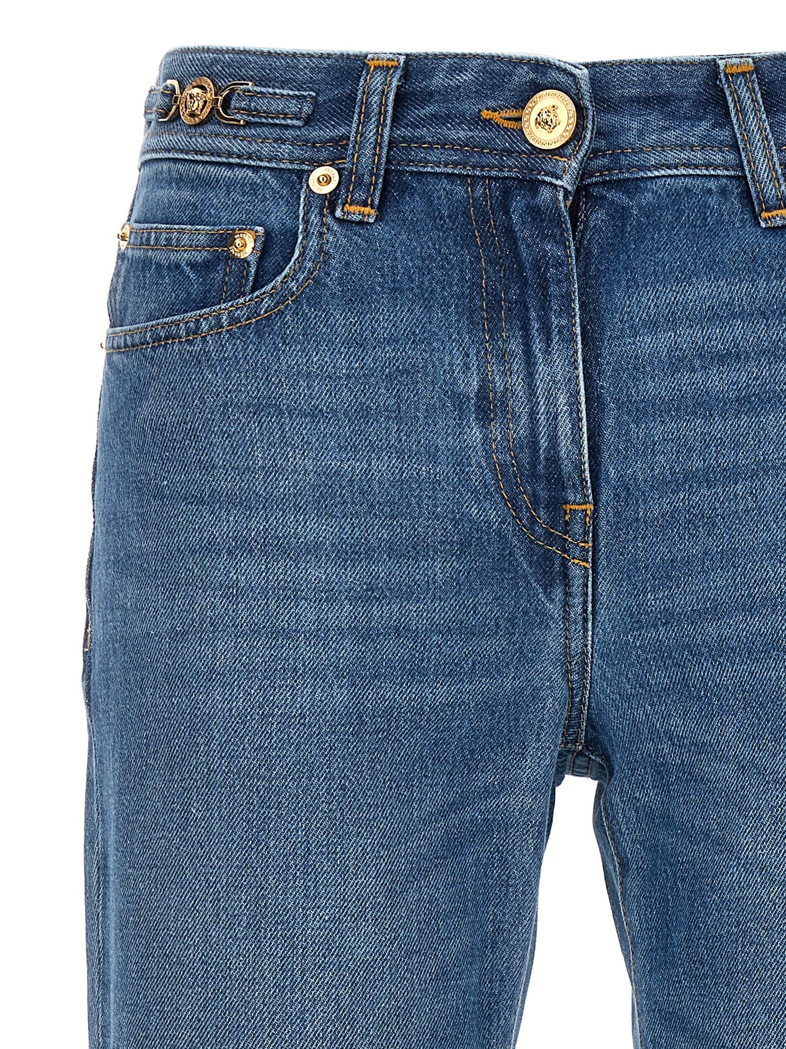 Versace Flared Jeans Blue