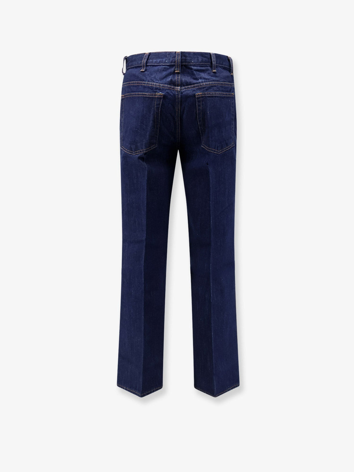 Tonywack Men's Flared Leg Cotton Jeans Blue, view 2