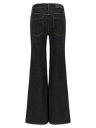 Brunello Cucinelli Flared Leg Jeans Blue