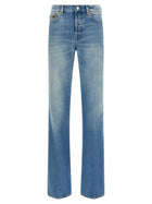 Gucci Flared Leg Jeans Blue
