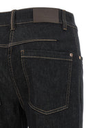 Brunello Cucinelli Flared Leg Jeans Blue